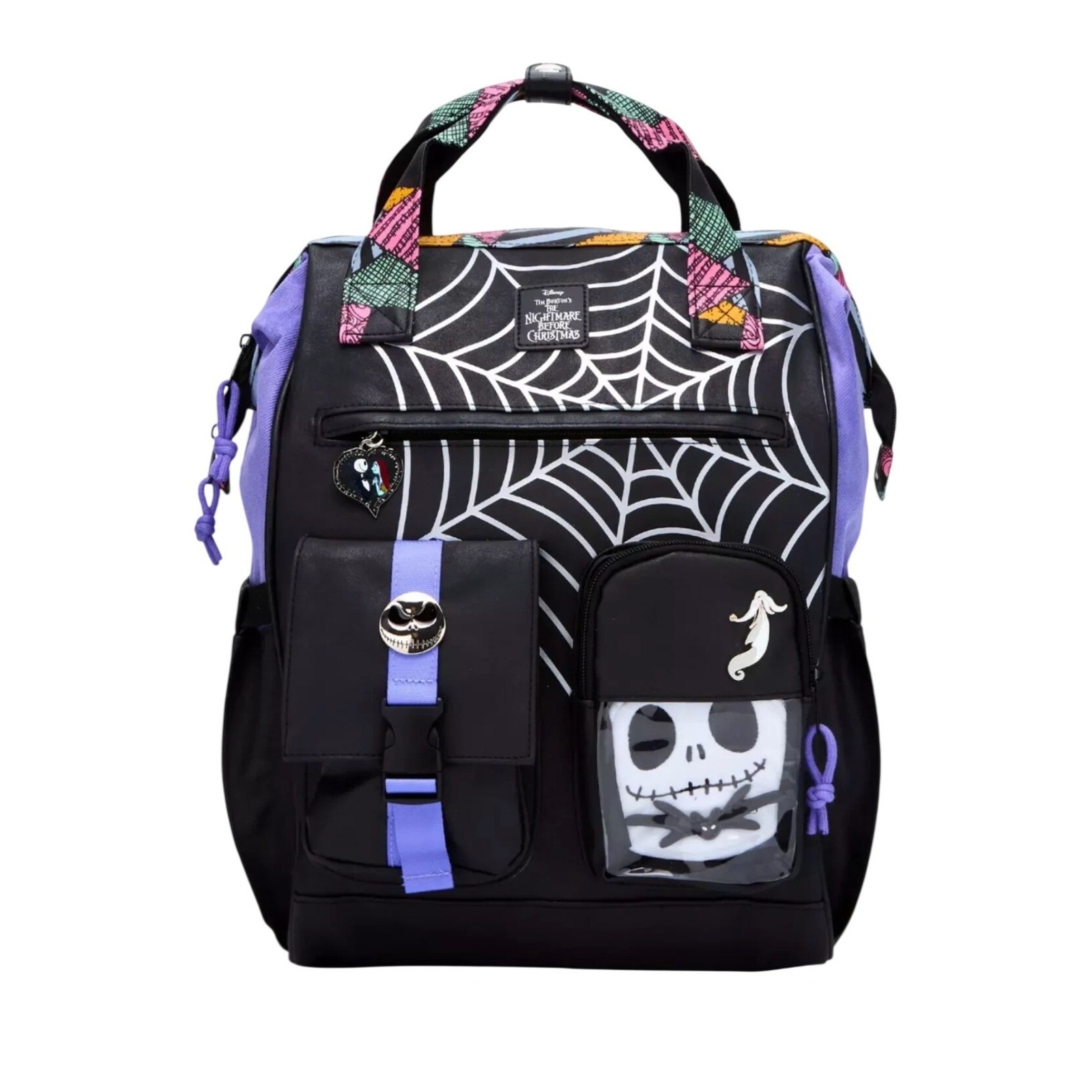 Bioworld Nightmare Before Christmas Nbc Jack Skellington Backpack With Plush Nwt